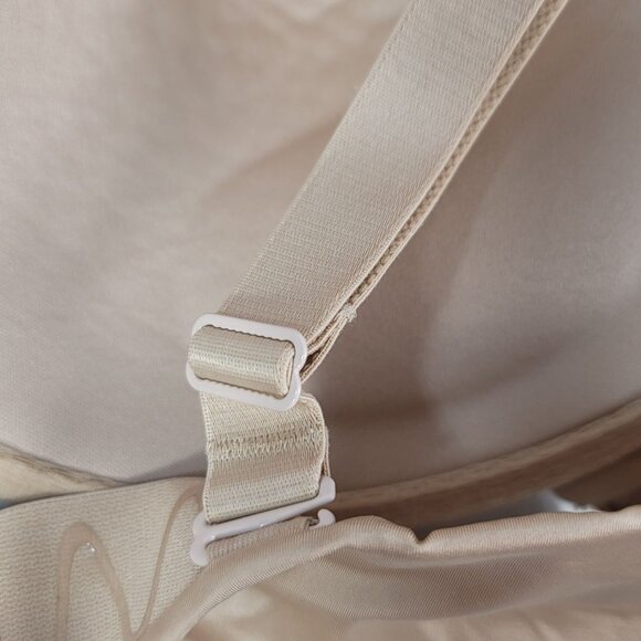 Cacique Seamless Convertible Strapless Bra Tan 42DDD Underwire Padded Push Up - Picture 9 of 11